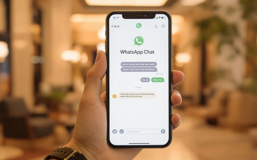 Zakaj gostje raje pišejo po WhatsAppu (in kako to uporabiti v hotelu)
