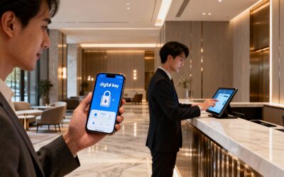 Digitalizacija hotelskih procesov: primeri mobilnih aplikacij in digitalnih ključev